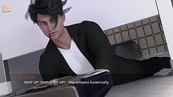 Blonde 3D Cartoon Girl Explores Erotic Game Adventures