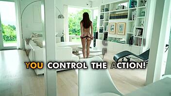 Sibyl Starts Her Morning With Sexy Cowgirl Riding