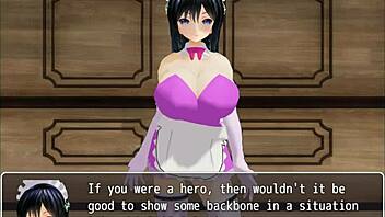 Hentai game with animated hero Shayna - Part 19