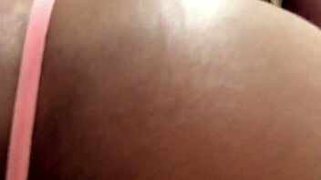 Strip tease in bathroom