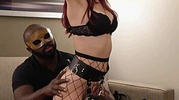 submissive hotwife explores forced climaxes with dominant bull