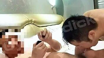 Couple gay asian amateur handsome fucking bareback