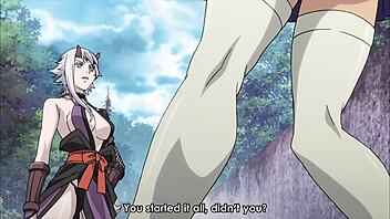 anime queens blade exiled virgin s1 ova fanservice compilation eng sub