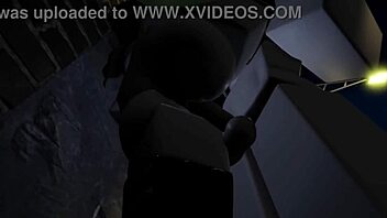 kyller sucking in the alley, 3d cartoon blowjob scene from rr34 anime