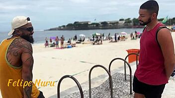 He Wanted to Work That Glute with His Black Cock