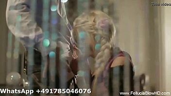 Stunning blonde German delivers a skilled blowjob