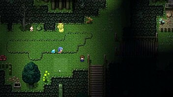 Did you see that cute girl in the harem game fall into the bathtub and expose her huge tits?