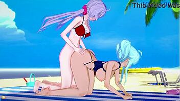 Cagliostro And Chris Yukine And Maria Cadenzavna Eve Intense Futanari Sex - Symphogear Hentai