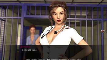 Echoes of Lust gameplay shows nurse in wild threesome action