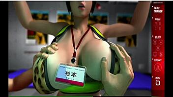 Feeling excited at this gym with sexy trainer Shoko Sugimoto