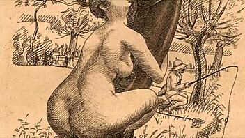 What Do You Think Of This Vintage Erotic Cartoon Illustration?