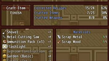 Agarrando un montón de loot en el hentai Zombies Retreat pt 4