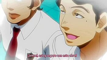 Netarixan Episode 1 unfolds with bound teacher in hentai creampie