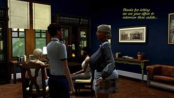 sims 4 po-leece academy 3 parody bathing shemale sex 😜