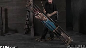 Angel Tears Up During Punishment in Intense Scene