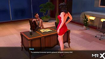 flirting with the boss at work in fashion business episode 1 82