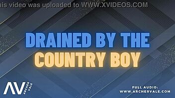 country boy alpha faggot in outdoor gay story