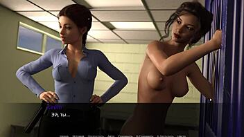 Echoes of Lust gameplay shows nurse in wild threesome action