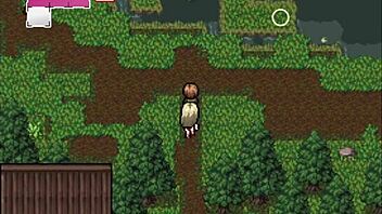 Agarrando un montón de loot en el hentai Zombies Retreat pt 4