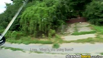 Stranded Teen 18+ Elisabeth Gets Hardcore Cumshot - Mofos