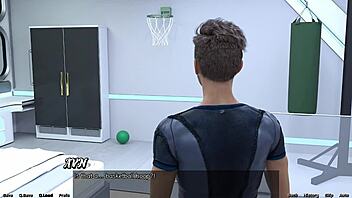 Stranded in space 56—busty teen teases step by step