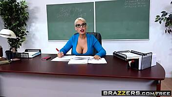 big tits at school - teachers tits are distracting scene starring bridgette b alex d