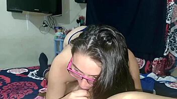 this leaked video shows the stepfather licking his stepdaughter's pussy while the stepmom's at work