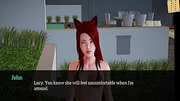 What happens in my new family 202 hentai game?