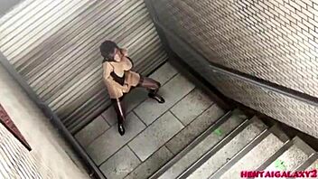 underpass dildo masturbation