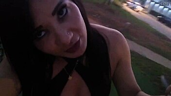 Amateur brunette gets her ass fucked in a hotel room