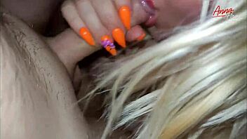 Loving Stepmom's Feet in Intense Foot Fetish Sex Session