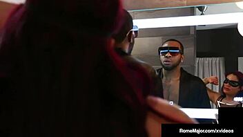 Jasmeen Lefleur ties up her victim for wild sex!