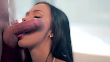 Erotic Blonde Beauty Enjoys Cumshot and Facial Delight