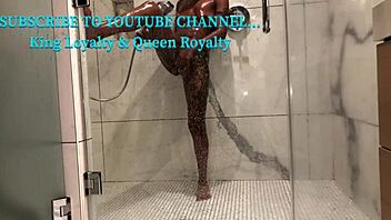 Royal B Loves Daddy Dick and His Cum, Squirting Wet with Tattoos
