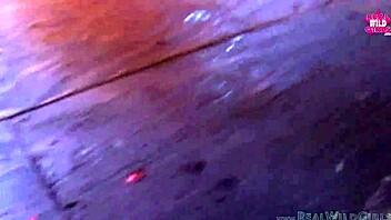 Nude spring break sorority sluts compete in wild flashing games, damn!