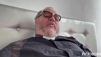 mells blanco gets her tight ass pounded after confessing to father damián in wild bedroom action