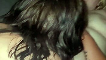 Three woman having sex with one man