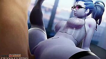 i compiled overwatch scenes from 24 02 25, part 164 in anime style