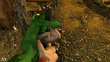 Yo Scarlett Johansson, getting smashed by Hulk in 3D comic action!