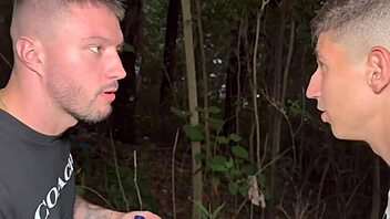 bbg guys bang horny latina lost in the mountains