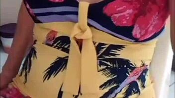 Brazilian whore seduces friend for savage assfucking at home