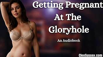A new girl seeks gloryhole gangbang creampie to get pregnant