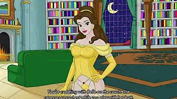 hey, wanna see ariel and cinderella in hot lesbian 3d game action?