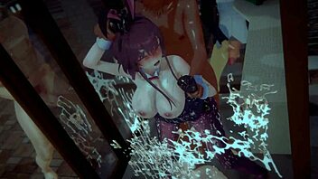 kafka and firefly in anime hentai scene