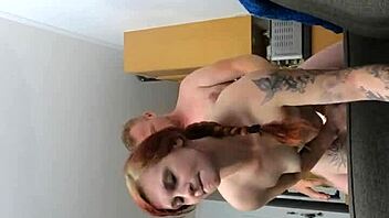 Daisy marie left after intense anal sex.