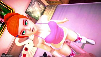 Gwen Tennyson gets naughty in her room unfiltered