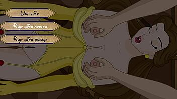 hey, wanna see ariel and cinderella in hot lesbian 3d game action?