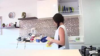 Yo, wanna watch Latina maid Luna Ruiz get rough POV sex after cleaning?