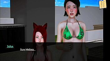 Adult visual novel with ecchi content and amateur participation