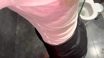 My step mom, uh, made me wash and cum real hard